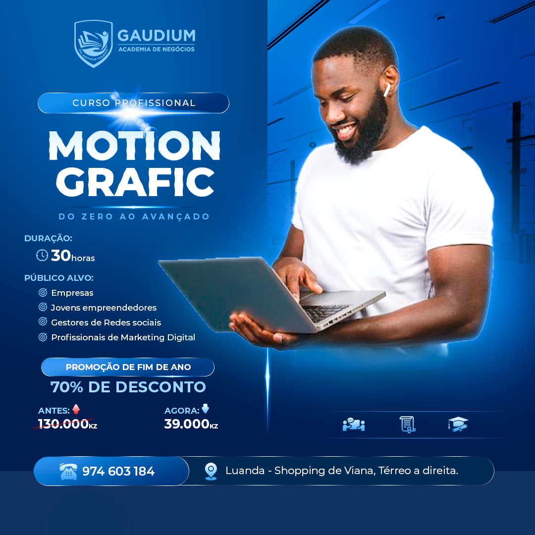 Capa Curso Motion Grafic